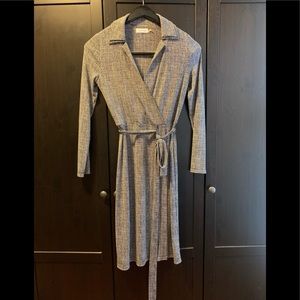 Calvin Klein wrap dress
